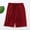 Wine, variant on Lounge Pajama Shorts for Men Soft Modal Pj Bottoms Drawstring Casual Solid Workout Sweat Shorts with Pockets