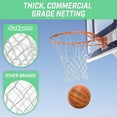 thumbnail image 2 of GoSports Universal Regulation 18" Steel Basketball Rim-Use for Replacement or Garage Mount, 2 of 7