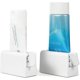 thumbnail image 1 of Dispensador de pasta de dientes Max Rolling Tube de 2 piezas con soporte para asiento y exprimidor de pasta de dientes giratorio para baño facial, 1 of 5