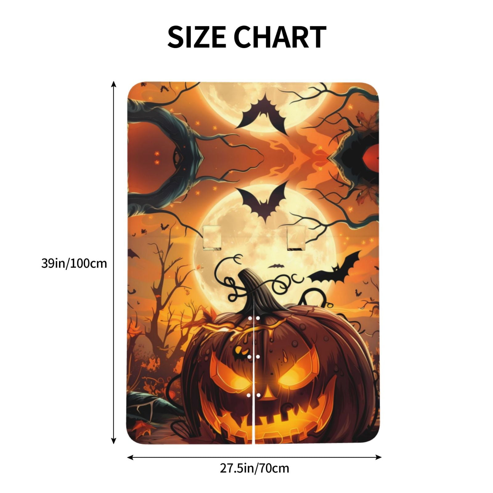 Car Seat Cover Baby - Halloween Full Moon Pumpkin Bat (2) Breathable Infant Car Seat Cover for Baby Carseat, Lightweight Comfort Baby Essentials Must Haves Newborn Stuff for Girl Boy