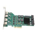 thumbnail image 4 of PCIE vers USB 3.0, PCIE Carte Série Indépendante 4 Canaux Résistance Haute Température pour LINUX, 4 of 7