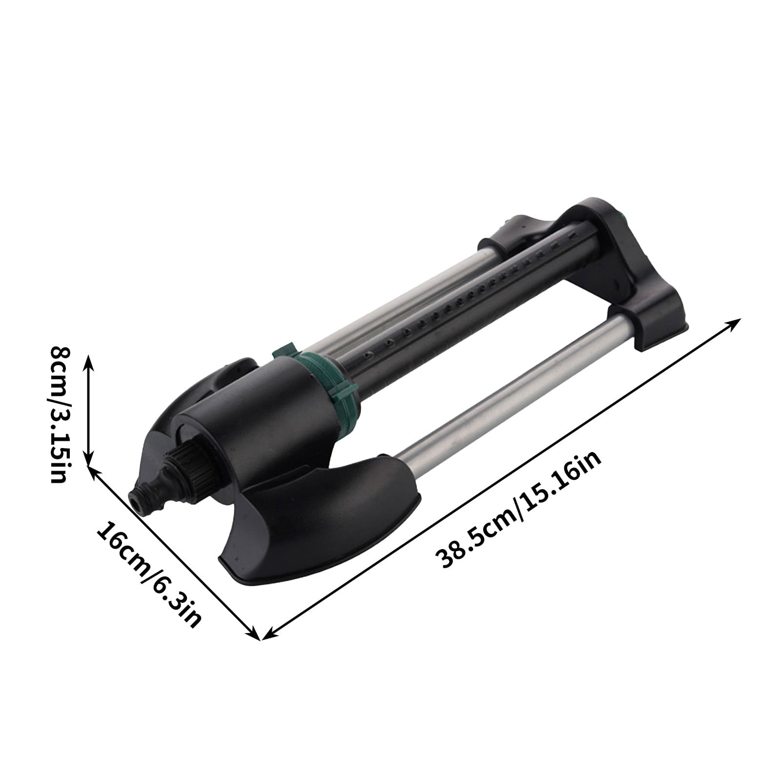 Efficient Automatic Oscillating Sprinkler, Adjustable Water Spray Pattern for Vegetable Garden, Durable Irrigation System for Flower Beds and Agricultural Use