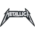 thumbnail image 2 of Metallica Men's Shaped Logo Woven Patch White, 2 of 2