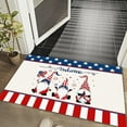 thumbnail image 4 of 16x24IN Memorial Day Home Welcome Mat Dwarf Floor Mat Independence Day Welcome Mat Non-Slip Entrance Door Rugs Non Slip Doormat Rug with Rubber Backing for Farmhouse/Entryway/Home Entrance, 4 of 4