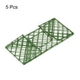 thumbnail image 3 of Uxcell Rectangular Floral Foam Cage Flower Arrangements Holder, Green 5 Pack, 3 of 5