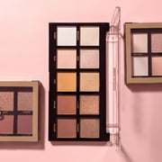 Profusion Cosmetics 10 Color Eyeshadow Palette, Rich Pigmented Multi Finish with Blendable Long-Lasting Formula, Vegan & Cruelty-Free, Smoky