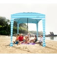 thumbnail image 4 of Beach Canopy Cabana with One Side Detachable Cover Large Space 6x6 ft Waterproof and UPF UV 50+, 4 of 12