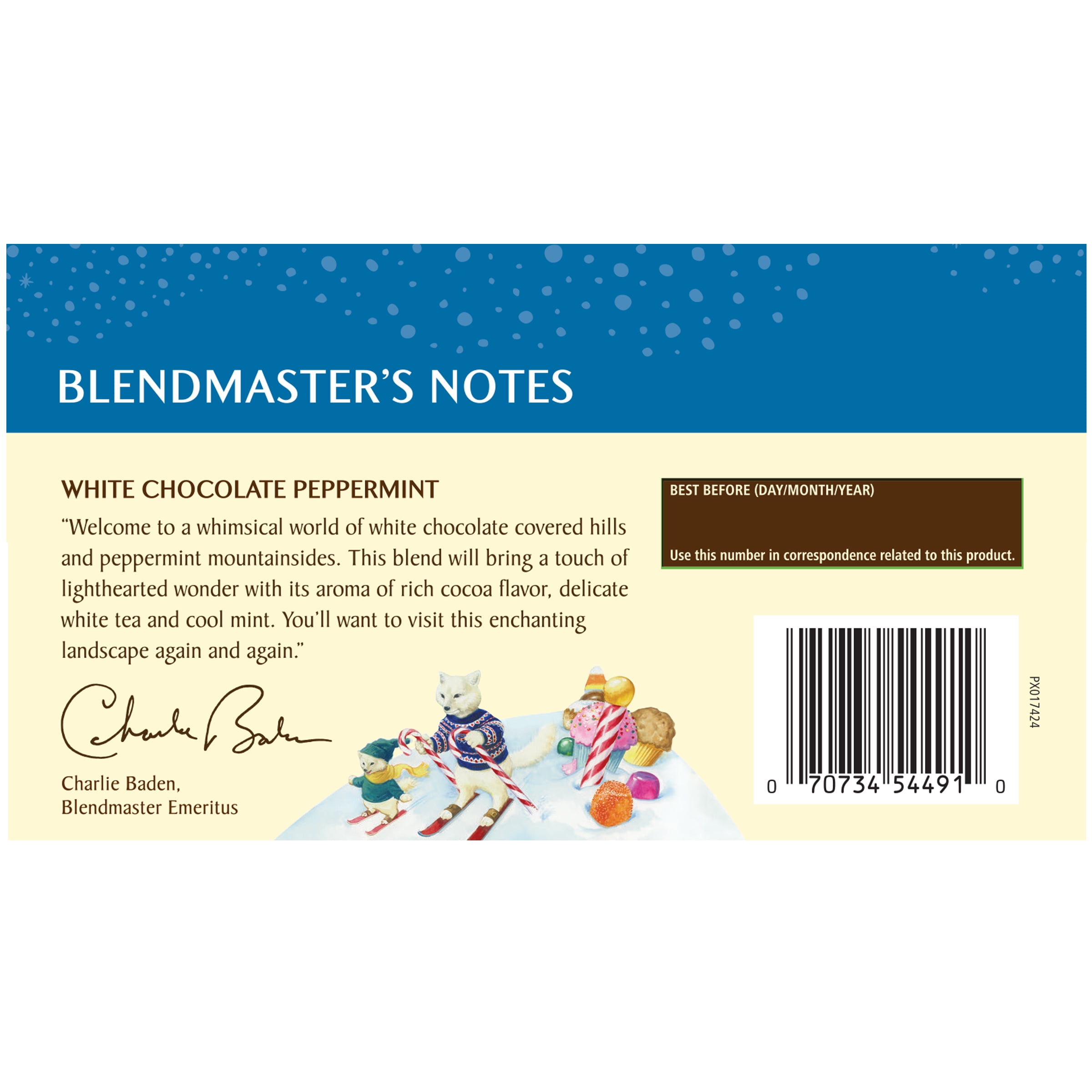 (6 pack) Celestial Seasonings White Chocolate Peppermint White Tea Bags (20 Count)