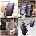 thumbnail image 4 of Funda Wallet Defcase compatible con iPhone 14 Pro, color morado, 4 of 9