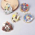 thumbnail image 2 of Genshin Impact Hutao Brooch Pin - Hutao Characters Cosplay Enamel Brooch Lapel Pin - Gift for Fans, Women and Girls ying -, 2 of 3