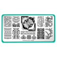 thumbnail image 1 of Maniology High Fashion (m292) Stainless Steel Nail Stamping Plate for Women, 1 of 9
