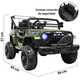 thumbnail image 5 of Camioneta Montable Electrica JOYKOO Para Niños Control Remoto 12v - Verde, 5 of 8
