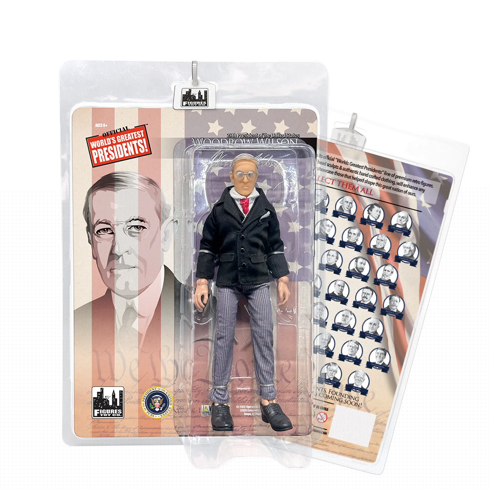 US Presidents 8 Inch Action Figures Series: Woodrow Wilson