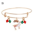 thumbnail image 2 of Xihbxyly Pulsera Navideña, Elegante Joya de Cristal Expandible, Elegante Accesorio de Aleación, Regalo Navideño para Mujer, Celebración de Acción de Gracias, Perfecta para Fiestas, Una Pieza Incluida, 2 of 3