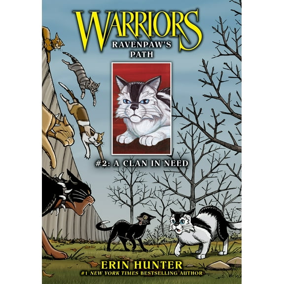Warriors Manga Ravenpaw's Path #2: A Clan in Need, Book 2, (Hardcover)