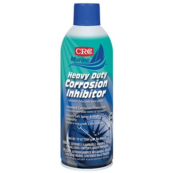 CRC Industries Rust And Corrosion Inhibitor 06026 Heavy Duty; Use To Protect Electrical Connections/Engine Components/Equipment Storage/Fasteners/Motors; Non-Paintable; 10 Ounce Aerosol Can; Single