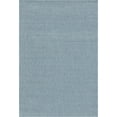 thumbnail image 3 of Unique Loom Outdoor Solid Collection Area Rug (6' 1" x 9' Rectangle Aquamarine/Ivory), 3 of 7