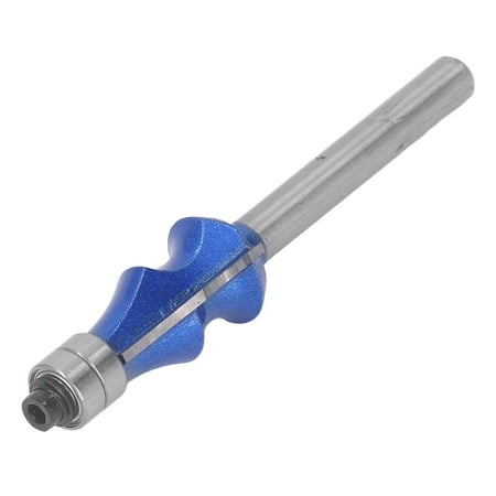 

Router Bit 1/4in Shank Dual Bearing Woodworking Milling Cutter For Workshop