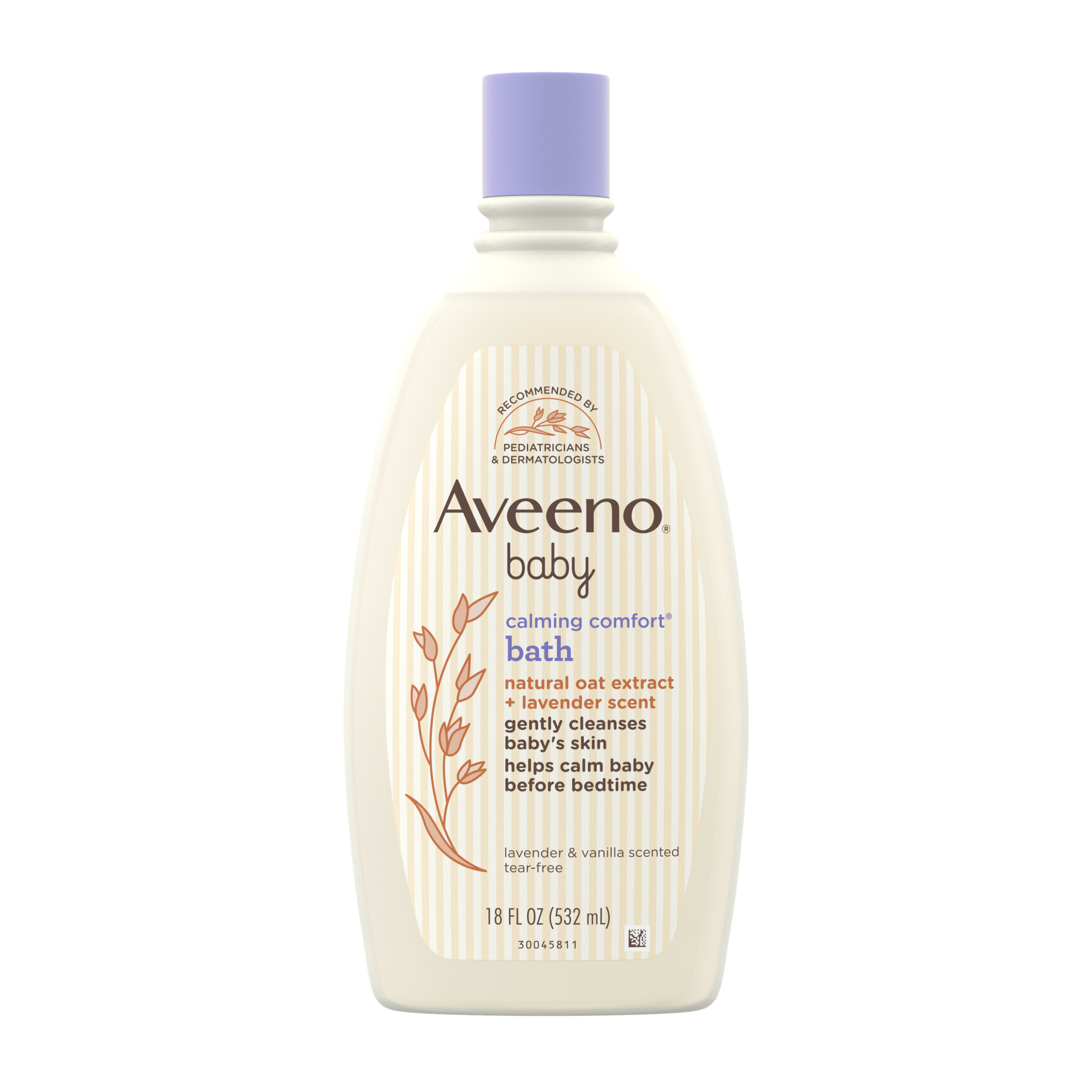 Aveeno Baby Nighttime Calming Comfort Bath, 18 oz photo 1