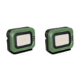 thumbnail image 4 of Soidarity Lámpara portátil para acampar 3 modos Solar Impermeable Lodestone Hold Tipo-C Luz LED recargable Senderismo al aire libre Verde Verde 2piezas, 4 of 6