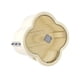 thumbnail image 5 of Dispensador de papel higiénico de pared Dispensador de pañuelos con forma de flor Elegante soporte de papel higiénico portátil Portarrollos para, 5 of 9