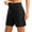 Black #729, variant on Bovemsi Women's Tummy Control Biker Shorts Wide Leg Yoga High Waisted Stretch Summer Gym Athletic Workout Long With Pockets Workout Athletic Leggings