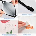 thumbnail image 4 of Dailycode Reusable Ziploc Bags Leakproof Sandwich Snack Freezer Bags Cartoon Strawberry 3 pack, 4 of 7