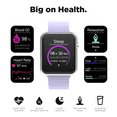 thumbnail image 3 of iTouch Air 4 Smartwatch: Silver Case With Lilac Silicone Strap 41mm, 3 of 6