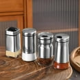 thumbnail image 2 of ACDANC 2 Pcs Salt and Pepper Shakers,Sturdy Base Spice Shaker,Stable Use Secure Design Sugar Shaker,Style3, 2 of 4