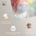 thumbnail image 4 of Pastel Cloudburst Canvas Print Colorful Wall Decor by Art Remedy, Gallery Wrapped, 16 x 24, 4 of 7