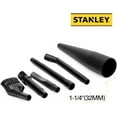 thumbnail image 4 of Stanley 13-1584 Micro Cleaning Kit Vacuum Attachments for Wet/Dry Vacuum 1-1/4" Hose, 6 Pack, 4 of 4