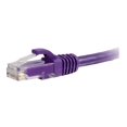 thumbnail image 1 of C2G Câble Ethernet de Réseau UTP 10 Pi Cat6a Sans Accroc Non Blindé - Violet - Câble de Patch - RJ-45 (m) vers RJ-45 (m) - 10 Pi - UTP - CAT 6a - Moulé, Sans Accroc, Échoué - Violet, 1 of 3