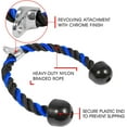 thumbnail image 6 of Yes4All Deluxe Tricep Pull Down Rope 27inch/ 69cm Blue Black, 6 of 6
