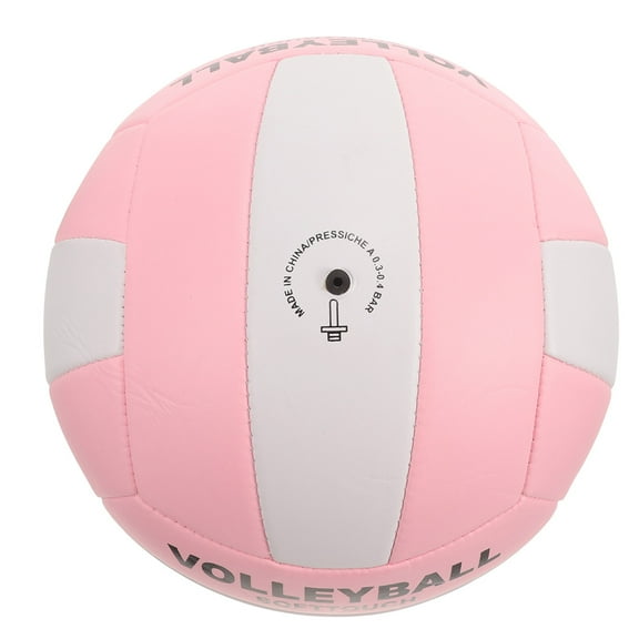 PAMINGONO 1Set Pu Pink White Round Volleyball for Indoor Sports Training Equipment