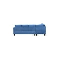 thumbnail image 6 of Star Home Living Corp Chris Microfiber Fabric Left Facing Sectional, 6 of 9