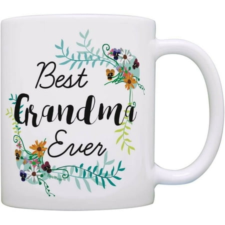 

Best Grandma Gifts Best Grandma Ever Cup Mothers Day Mug Ceramic Coffee Mug