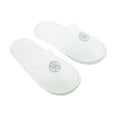 thumbnail image 2 of Ofertas Únicas 1 Par de Zapatillas Desechables Plegables S Impresas Zapatillas de Hotel para Niños Blancas, 2 of 5