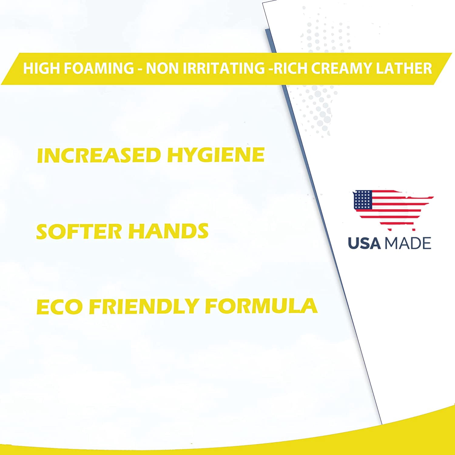 Foaming Hand Soap Refills Jasmine Scent Jug Foam Refill Made in USA, 128 ounce (1 Gallon)