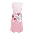 thumbnail image 6 of Yievot Summer Dresses for Women Casual Sleeveless Midi Dress Pleated Flowy Tshirt Sundress Floral Print Cute Dress, 6 of 6