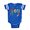 Royal Blue, variant on CafePress - Rainbowjoy - Cute Infant Baby Football Bodysuit