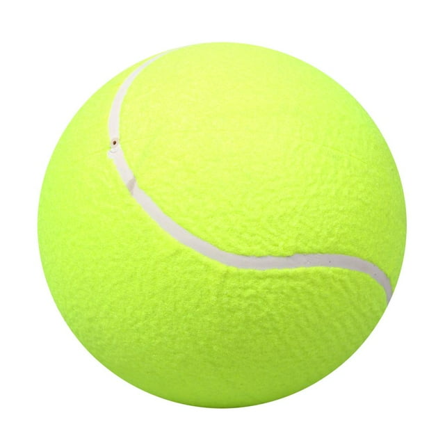 Pelota de Tenis Grande de 9,5 Pulgadas, Lanzador de mascota, Lanzador, Juguete, Juegos Divertidos kusrkot Pelota de tenis para mascotas