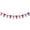 Multicolor#02, variant on Linnome Independence Day Paper Fan Flower Star Striped Banner Hanging Decor for Party Celebration Home 5.91x5.51x0.79in