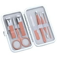 thumbnail image 1 of 7PCS Manicure Set with Case Professional Pedicure Set Nail Clipper Stainless Steel Salon Grooming Kit, 1 of 8