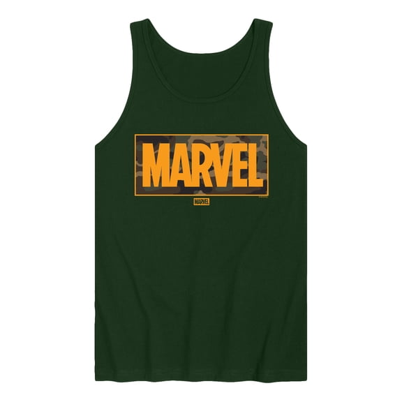 Marvel - Camo Logo - Men's Sleeveless Graphic Tank