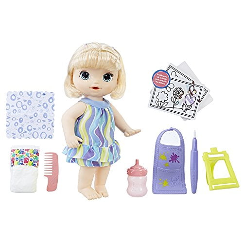 BABY ALIVE FINGER PAINT BABY BLONDE