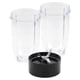 thumbnail image 1 of Replacement Cross Blade + 2Pcs 16Oz Cup Set for Magic Bullet, Replacement Parts Compatible with 250, 1 of 5