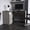 Light Gray, variant on Black Wengue Look - Retractable Keyboard Shelf - Wall or Corner Fit - Sturdy Desk Build