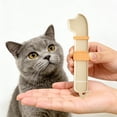 thumbnail image 4 of Dispensador de premios para gatos, comedero con cuchara, exprimidor de puré de comida, plástico de grado alimentario, pistón de varilla de empuje, verde/amarillo/gris, 9 pulgadas, uso en casa y viajes, 4 of 6