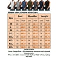 thumbnail image 3 of Lumento Mens Tank Tops Henley Neck Muscle Shirts Sleeveless Summer Men Soft T-shirt Casual Solid Color Vest Denim Blue 5XL, 3 of 3