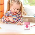 thumbnail image 5 of MERILER Heart-Shaped Pencil Sharpener, Rotating Hole, Transparent Tape Cover, Compact & Portable, Safe & Efficient for Classroom Use, 5 of 5